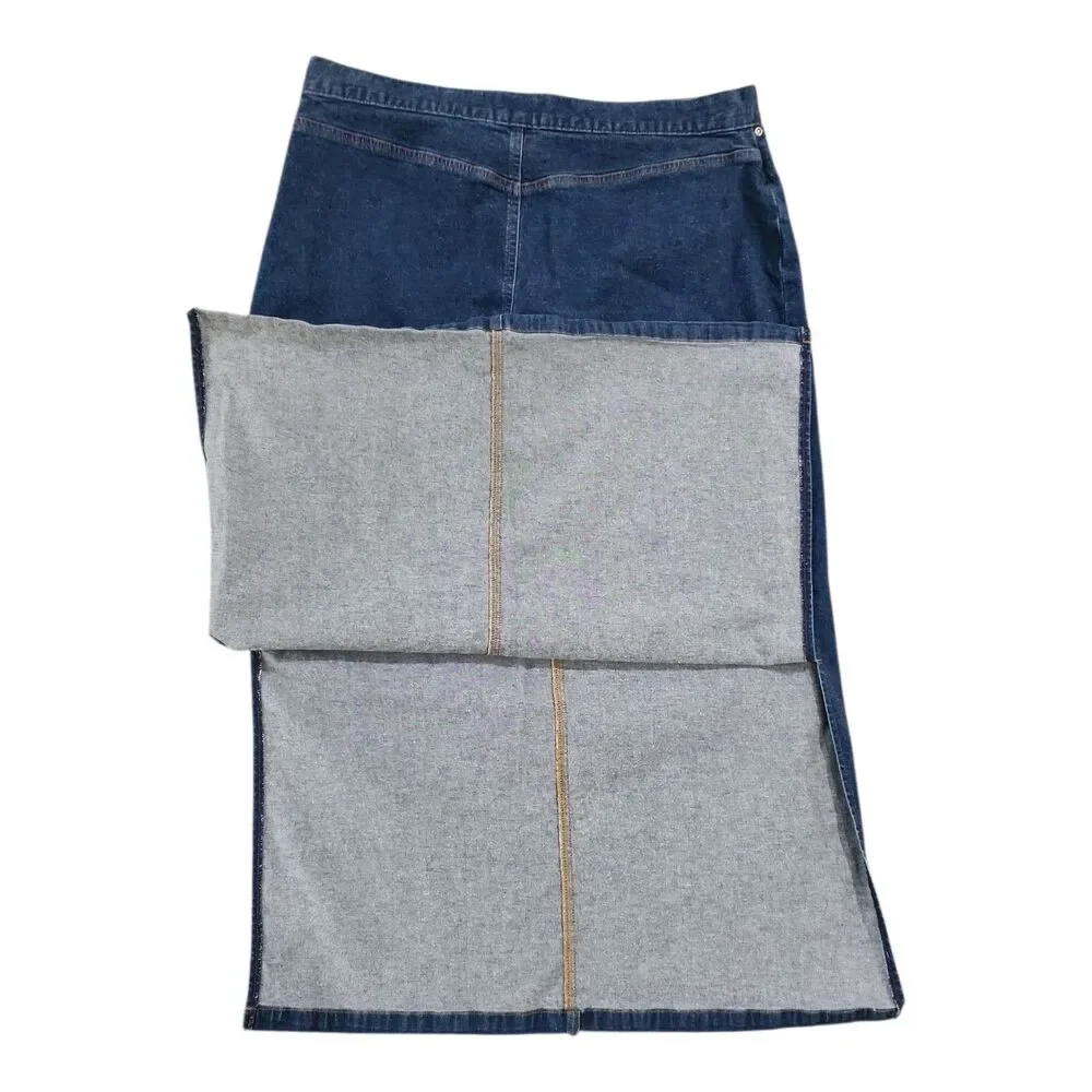 L.A. Blues Denim Skirt Size 20 Woman's 34